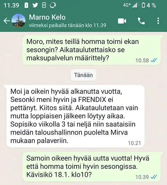 Alppilan Autohuolto Helsinki Marno Kelo 2023.